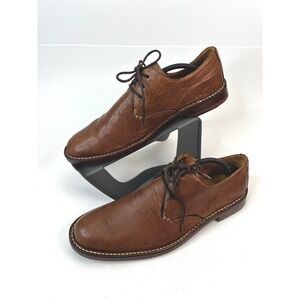 Cole‎ Haan Men's Leather Oxford Dress Shoes Lace Up Brown Size 12M